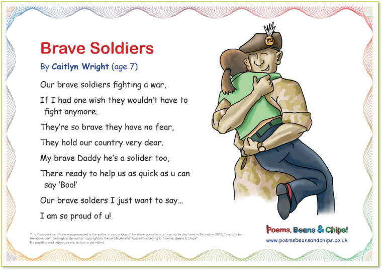 Brave Soldiers Caitlyn Wright